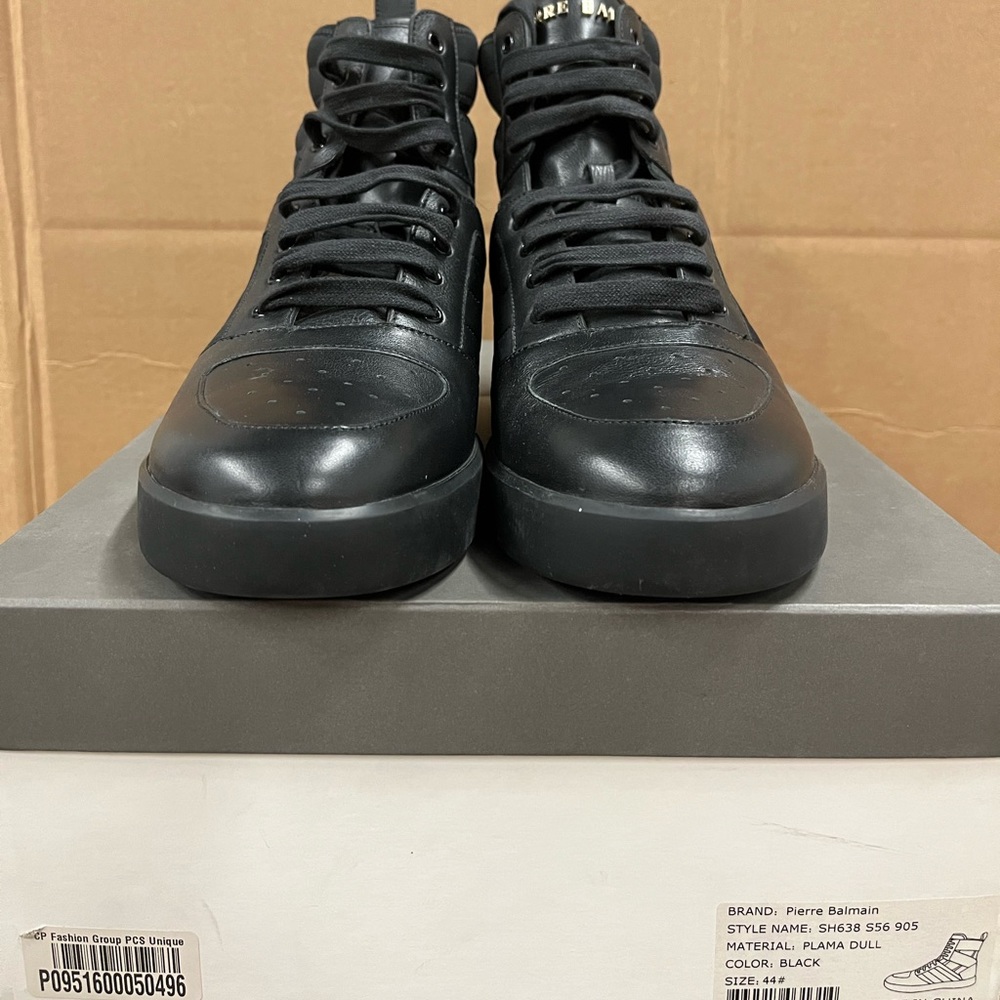 Brand New Pierre Balmain High Top Sneakers